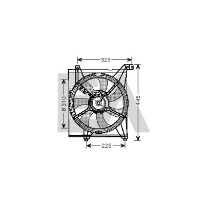 Ventilador, refrigeração do motor