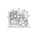 Ventilador, refrigeração do motor