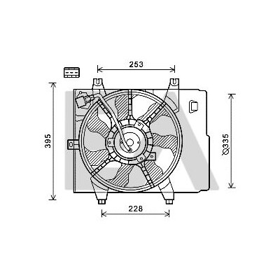 Ventilador, refrigeração do motor