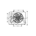 Ventilador, refrigeração do motor