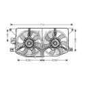 Ventilador, refrigeração do motor