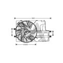 Ventilador, refrigeração do motor