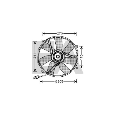 Ventilador, refrigeração do motor