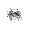 Ventilador, refrigeração do motor
