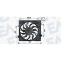 Ventilador, refrigeração do motor