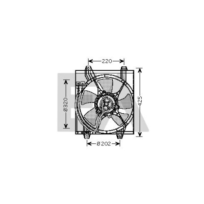 Ventilador, refrigeração do motor