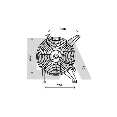 Ventilador, refrigeração do motor