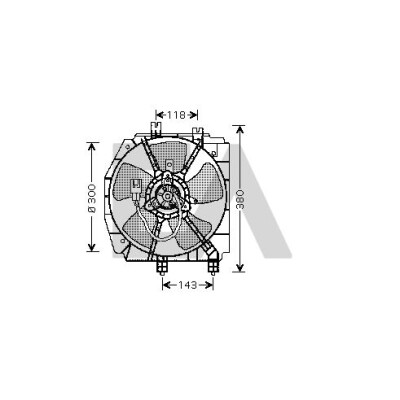 Ventilador, refrigeração do motor