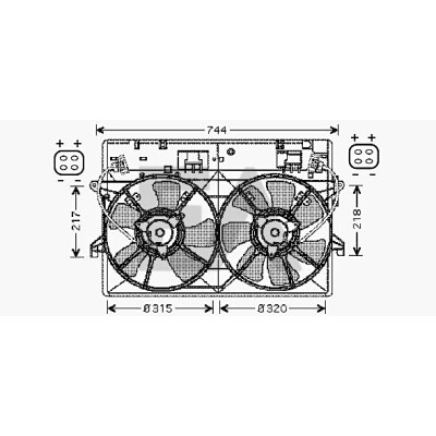 Ventilador, refrigeração do motor