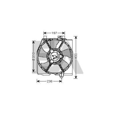 Ventilador, refrigeração do motor