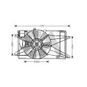 Ventilador, refrigeração do motor