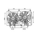 Ventilador, refrigeração do motor