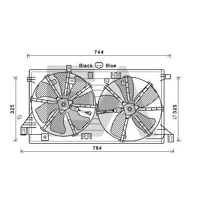 Ventilador, refrigeração do motor