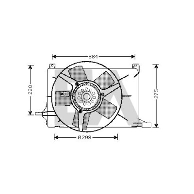 Ventilador, refrigeração do motor