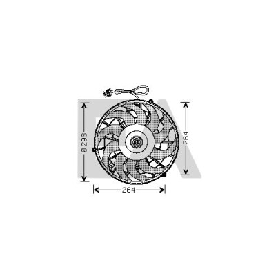 Ventilador, refrigeração do motor