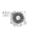 Ventilador, refrigeração do motor
