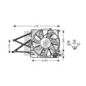 Ventilador, refrigeração do motor