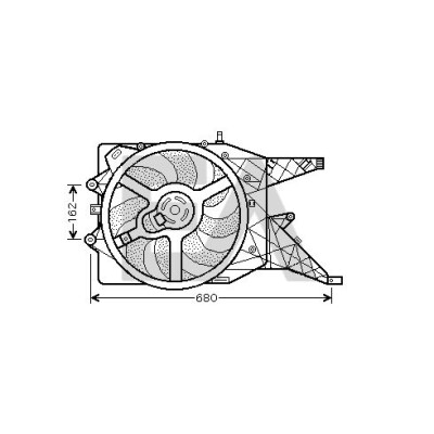 Ventilador, refrigeração do motor