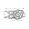 Ventilador, refrigeração do motor