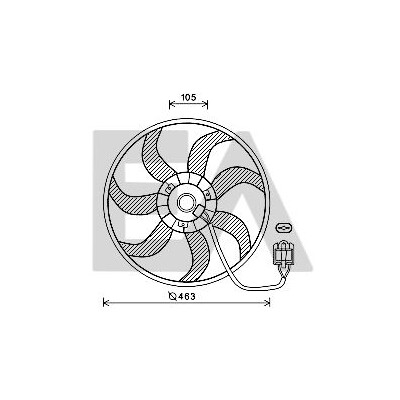 Ventilador, refrigeração do motor