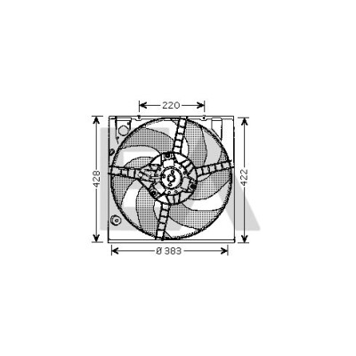 Ventilador, refrigeração do motor