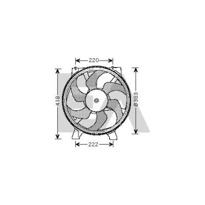 Ventilador, refrigeração do motor