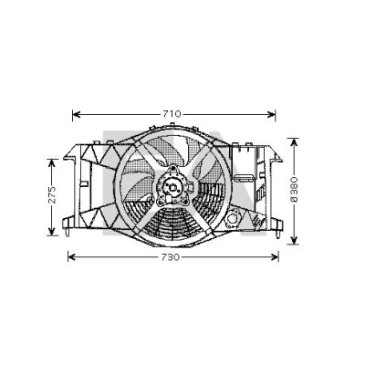 Ventilador, refrigeração do motor
