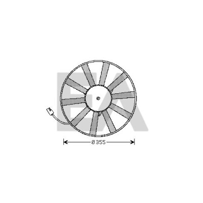 Ventilador, refrigeração do motor