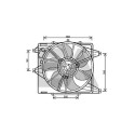 Ventilador, refrigeração do motor