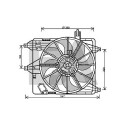 Ventilador, refrigeração do motor