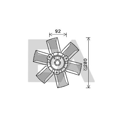 Ventilador, refrigeração do motor