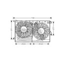 Ventilador, refrigeração do motor