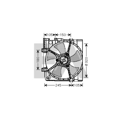 Ventilador, refrigeração do motor