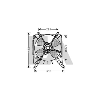 Ventilador, refrigeração do motor