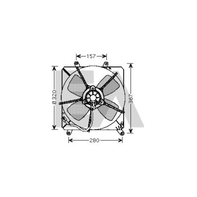 Ventilador, refrigeração do motor