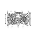 Ventilador, refrigeração do motor