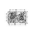 Ventilador, refrigeração do motor