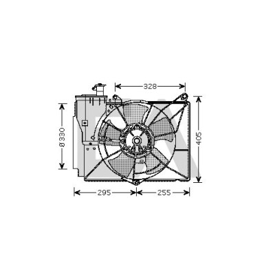 Ventilador, refrigeração do motor