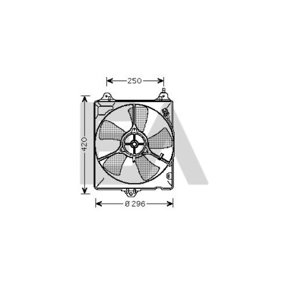 Ventilador, refrigeração do motor