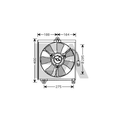 Ventilador, refrigeração do motor