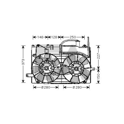 Ventilador, refrigeração do motor