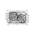 Ventilador, refrigeração do motor