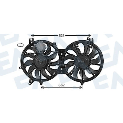 Ventilador, refrigeração do motor