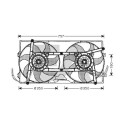 Ventilador, refrigeração do motor