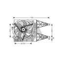 Ventilador, refrigeração do motor