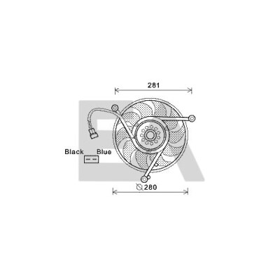 Ventilador, refrigeração do motor