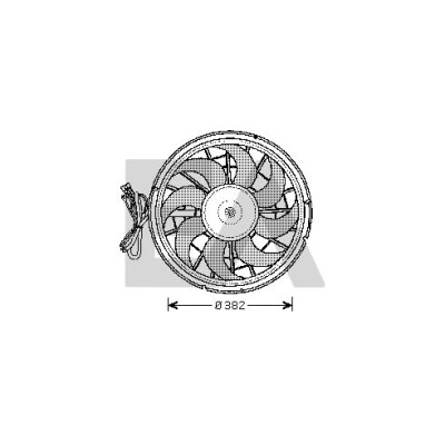 Ventilador, refrigeração do motor