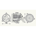 Motor elétrico, ventilador do habitáculo