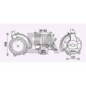 Motor elétrico, ventilador do habitáculo