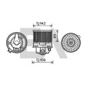 Motor elétrico, ventilador do habitáculo